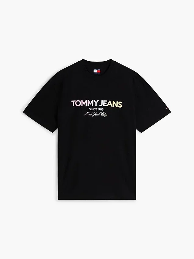 Tommy Jeans Gradient Logo T-Shirt Tommy Jeans Gradient Logo T-Shirt