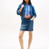 Tommy Jeans High-Rise Denim Mini Skirt