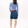 Tommy Jeans High-Rise Denim Mini Skirt