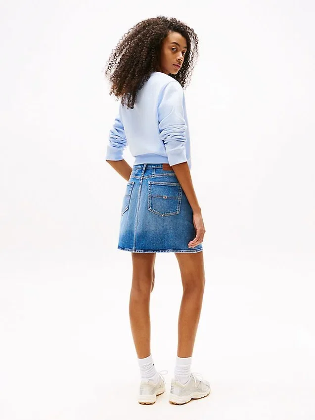 Tommy Jeans High-Rise Denim Mini Skirt Tommy Jeans High-Rise Denim Mini Skirt