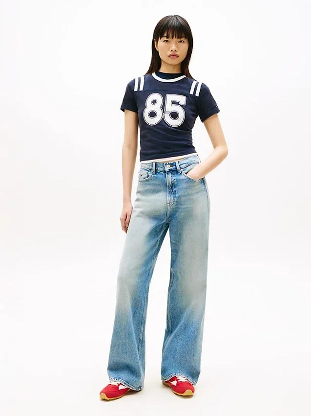 Tommy Jeans High-Rise Wide Leg Jean Tommy Jeans High-Rise Wide Leg Jean