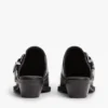 Tommy Jeans Leather Western Mule Tommy Jeans Leather Western Mule