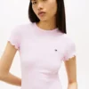 Tommy Jeans Lettuce-Trim T-Shirt Tommy Jeans Lettuce-Trim T-Shirt