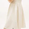Tommy Jeans Linen-Blend Skater Dress