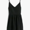 Tommy Jeans Linen-Blend Skater Dress Tommy Jeans Linen-Blend Skater Dress