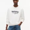Tommy Jeans Logo Sueded Sweatshirt