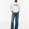 Tommy Jeans Logo Sueded Sweatshirt