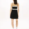 Tommy Jeans Logo Tape Ponte Mini Dress