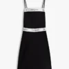 Tommy Jeans Logo Tape Ponte Mini Dress