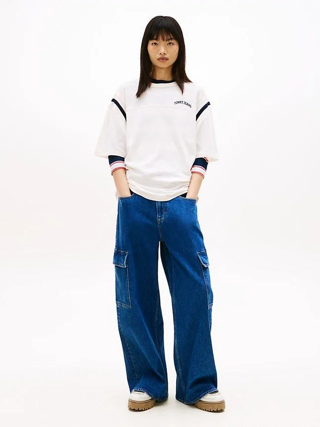 Tommy Jeans Loose Wide Leg Cargo Jean Tommy Jeans Loose Wide Leg Cargo Jean