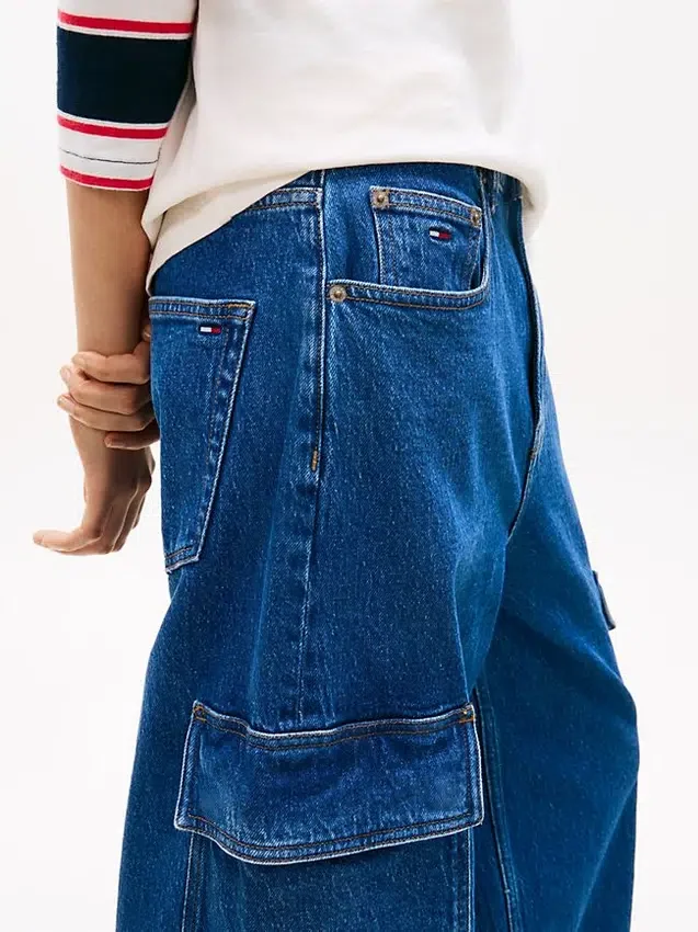 Tommy Jeans Loose Wide Leg Cargo Jean Tommy Jeans Loose Wide Leg Cargo Jean