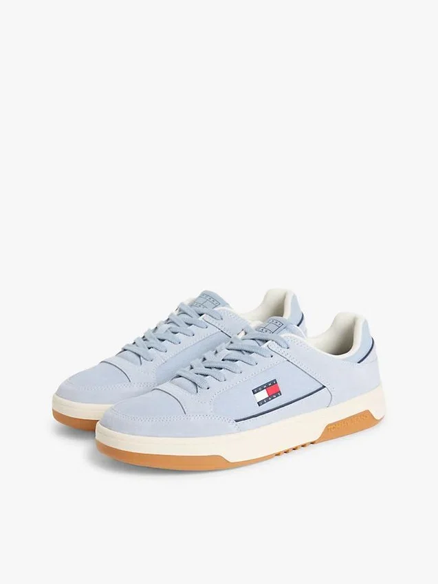 Tommy Jeans Mixed-Media Cupsole Sneaker Tommy Jeans Mixed-Media Cupsole Sneaker