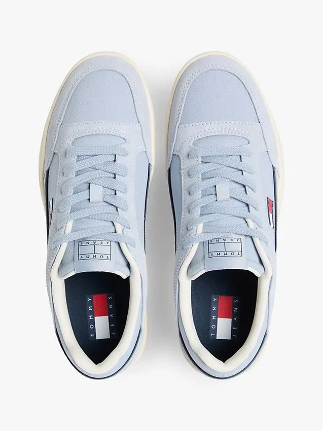Tommy Jeans Mixed-Media Cupsole Sneaker Tommy Jeans Mixed-Media Cupsole Sneaker