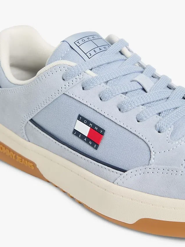 Tommy Jeans Mixed-Media Cupsole Sneaker Tommy Jeans Mixed-Media Cupsole Sneaker