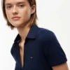 Tommy Jeans Mixed-Media Polo Mini Dress