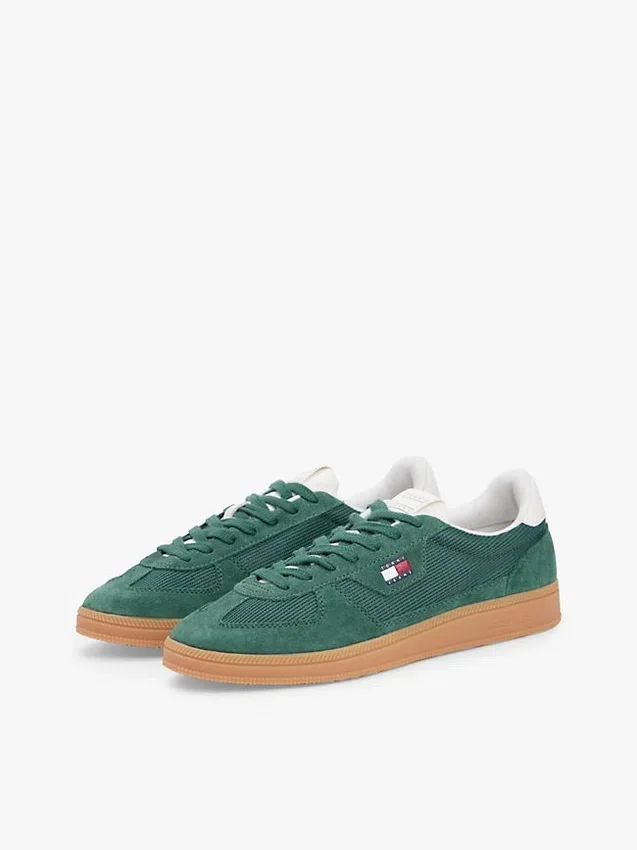 Tommy Jeans Mixed-Texture Skater Sneaker Tommy Jeans Mixed-Texture Skater Sneaker