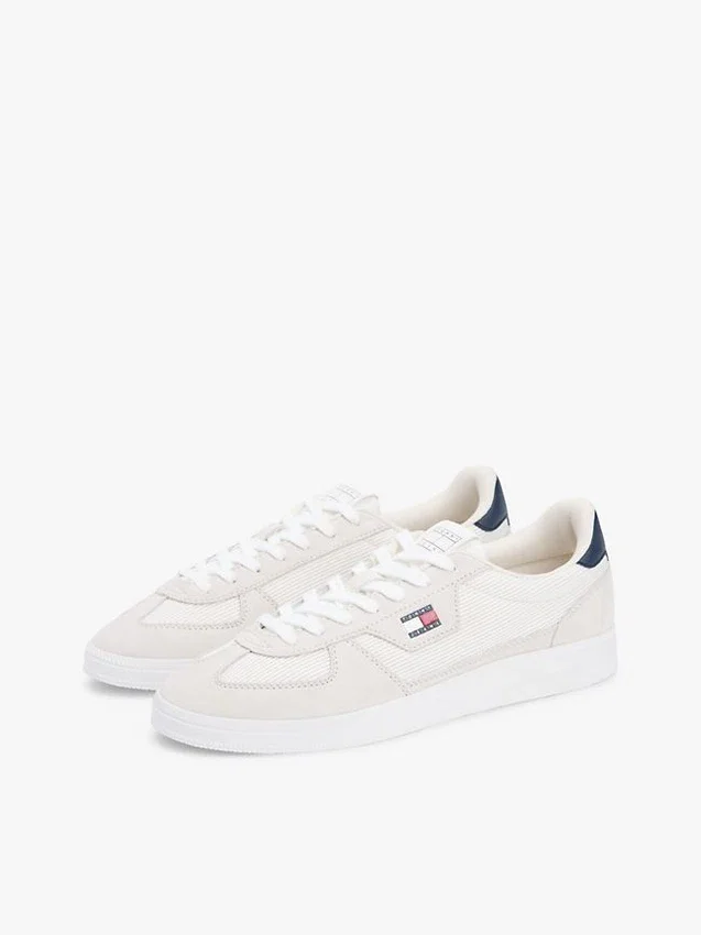 Tommy Jeans Mixed-Texture Skater Sneaker Tommy Jeans Mixed-Texture Skater Sneaker