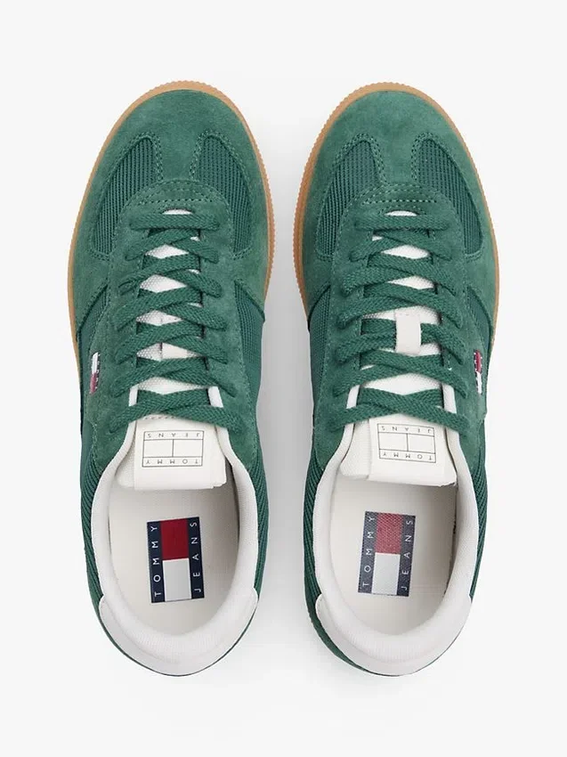 Tommy Jeans Mixed-Texture Skater Sneaker Tommy Jeans Mixed-Texture Skater Sneaker