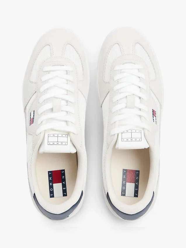 Tommy Jeans Mixed-Texture Skater Sneaker Tommy Jeans Mixed-Texture Skater Sneaker