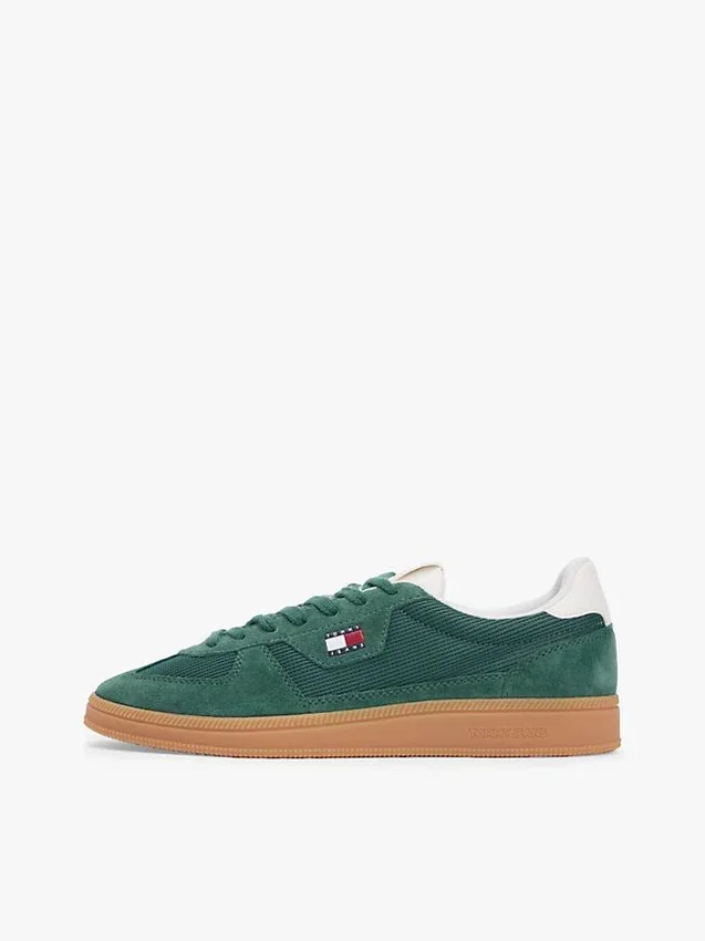Tommy Jeans Mixed-Texture Skater Sneaker Tommy Jeans Mixed-Texture Skater Sneaker