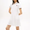 Tommy Jeans Pleated Polo Mini Dress