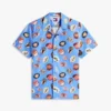 Tommy Jeans Printed Poplin Camp Shirt