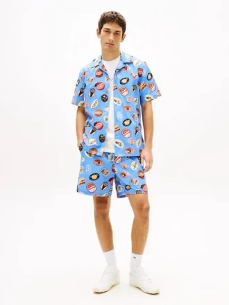 Tommy Jeans Printed Poplin Short