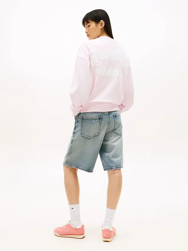 Tommy Jeans Puff Print Boxy Sweatshirt Tommy Jeans Puff Print Boxy Sweatshirt