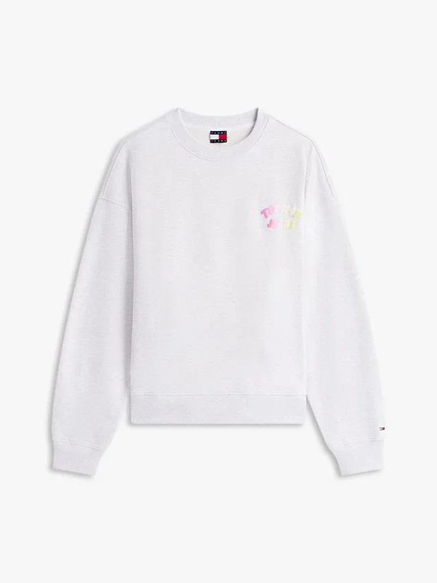 Tommy Jeans Puff Print Boxy Sweatshirt Tommy Jeans Puff Print Boxy Sweatshirt