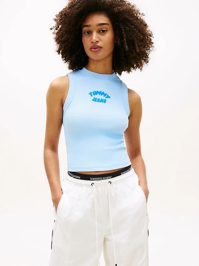 Tommy Jeans Puff Print Logo Tank Top Tommy Jeans Puff Print Logo Tank Top