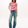 Tommy Jeans Regular Fit Stripe T-Shirt Tommy Jeans Regular Fit Stripe T-Shirt