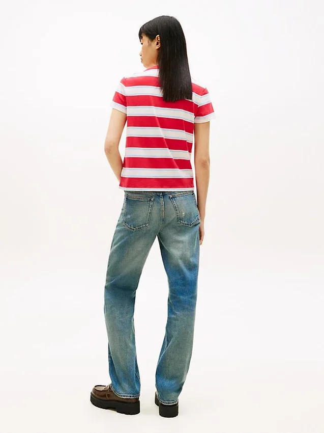 Tommy Jeans Regular Fit Stripe T-Shirt Tommy Jeans Regular Fit Stripe T-Shirt