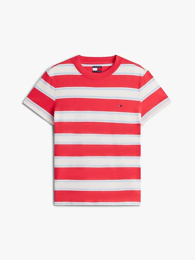 Tommy Jeans Regular Fit Stripe T-Shirt Tommy Jeans Regular Fit Stripe T-Shirt