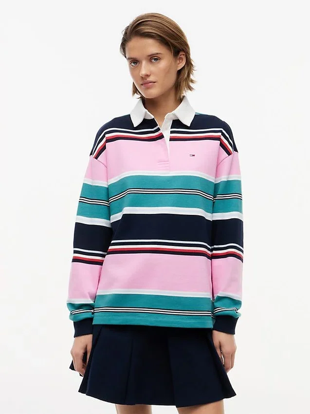Tommy Jeans Relaxed Fit Rugby Sweatshirt Tommy Jeans Relaxed Fit Rugby Sweatshirt