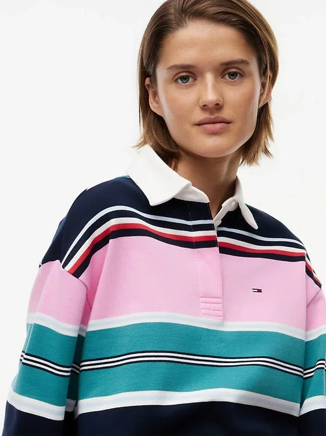 Tommy Jeans Relaxed Fit Rugby Sweatshirt Tommy Jeans Relaxed Fit Rugby Sweatshirt