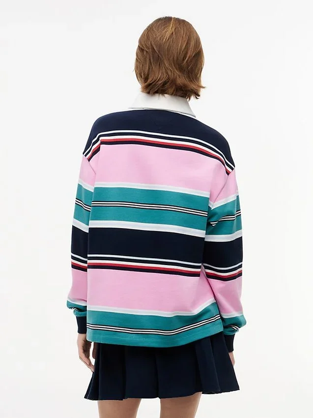 Tommy Jeans Relaxed Fit Rugby Sweatshirt Tommy Jeans Relaxed Fit Rugby Sweatshirt