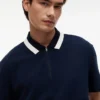Tommy Jeans Relaxed Quarter-Zip Polo