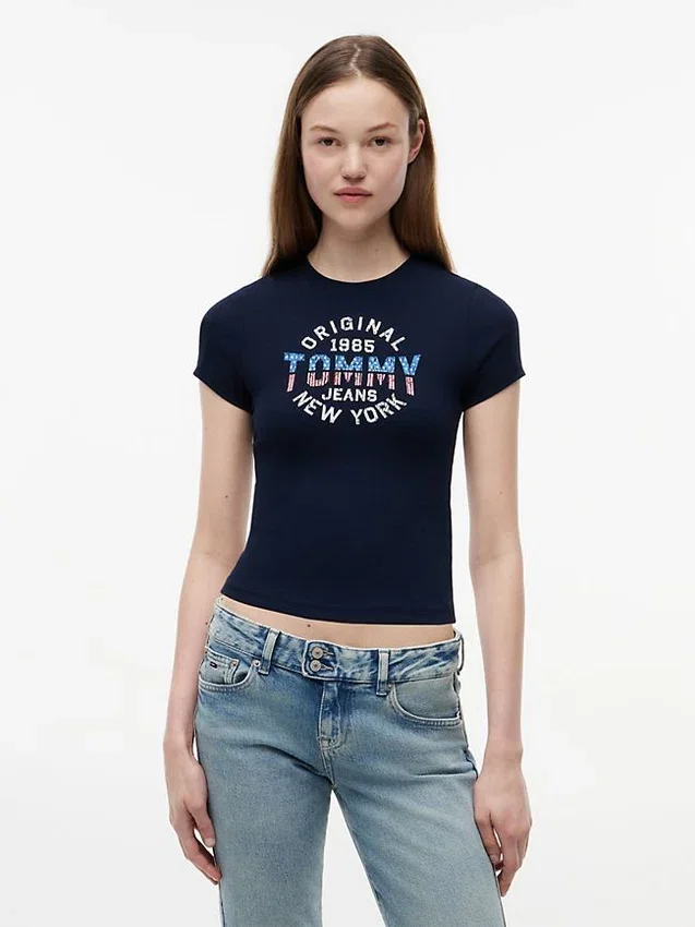 Tommy Jeans Retro NY Logo T-Shirt Tommy Jeans Retro NY Logo T-Shirt