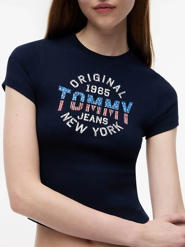 Tommy Jeans Retro NY Logo T-Shirt Tommy Jeans Retro NY Logo T-Shirt