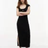 Tommy Jeans Rib-Knit Maxi Dress