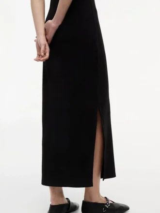 Tommy Jeans Rib-Knit Maxi Dress