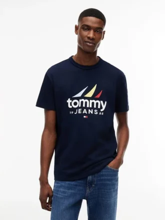 Tommy Jeans Sailing Logo T-Shirt