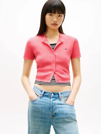 Tommy Jeans Short-Sleeve Cardigan