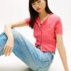Tommy Jeans Short-Sleeve Cardigan