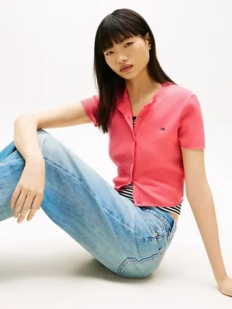 Tommy Jeans Short-Sleeve Cardigan