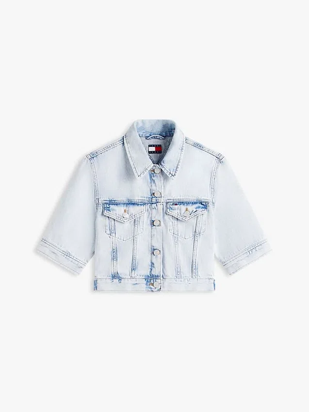 Tommy Jeans Short-Sleeve Denim Jacket Tommy Jeans Short-Sleeve Denim Jacket