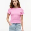 Tommy Jeans Slim Fit Shirred T-Shirt