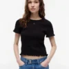Tommy Jeans Slim Fit Shirred T-Shirt