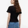Tommy Jeans Slim Fit Shirred T-Shirt