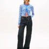 Tommy Jeans Slim Fit Striped Cardigan